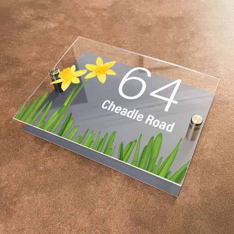 House Sign - Daffodil