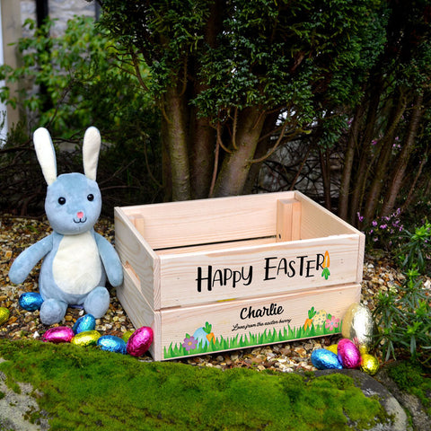 Personalised Easter Crate - Celebrate with Customised Charm and Springtime Splendour