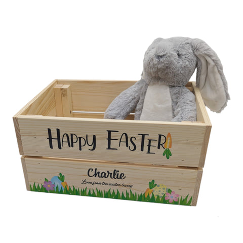 Personalised Easter Crate - Celebrate with Customised Charm and Springtime Splendour