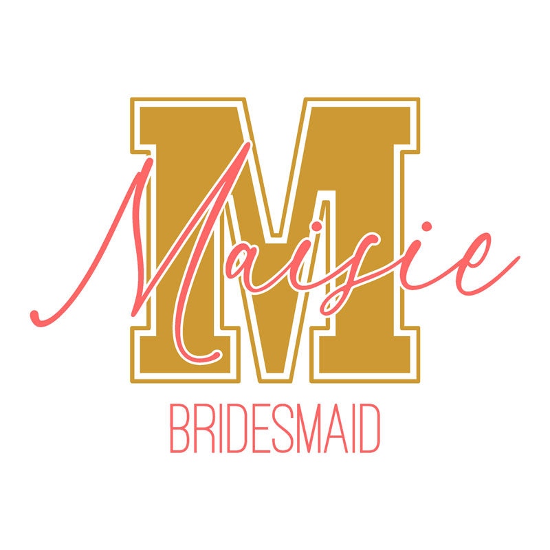 bridesmaid mug design