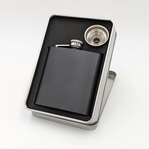 Personalised Engraved Wedding Tuxedo Special Occasion Hip Flask 6oz