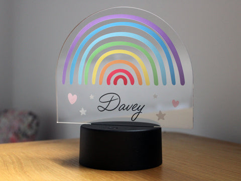 Childrens Night Light - Rainbow